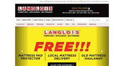 Desktop Screenshot of langloisstore.com